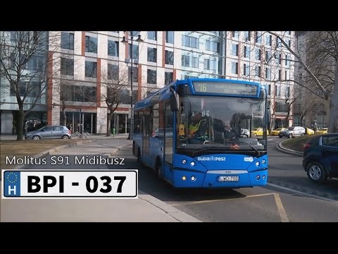 Molitus S91 BKK Midibus 16-os járat LWD-700