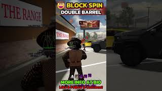 BlockSpin Double Barrel So Powerful 🔥 #blockspin #robloxscript