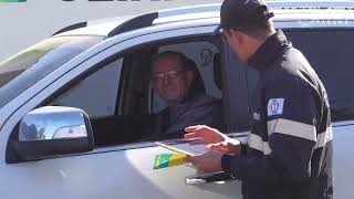 Mais uma ação foi realizada nesta semana, em Irati, reforçando a prevenção a acidentes de trânsito