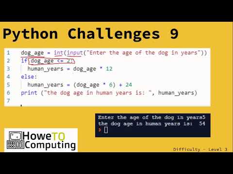 Python Challenges Level 3 Challenge 9
