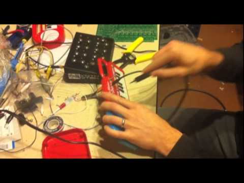 Circuit Bent Toy Keyboard Synth w/ Synthrotek 8 Step Analog Sequencer Mod