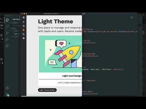 Sketch2React 2021 Beta – Styleguide