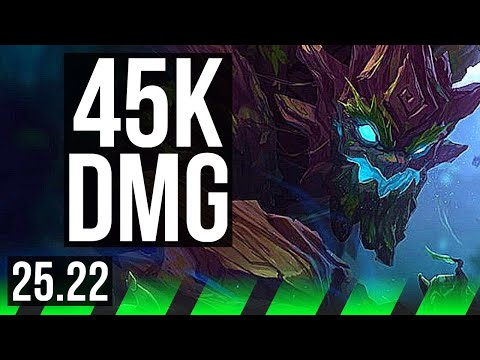 MAOKAI vs MASTER YI (JGL) | 45k DMG | NA Master | 25.22