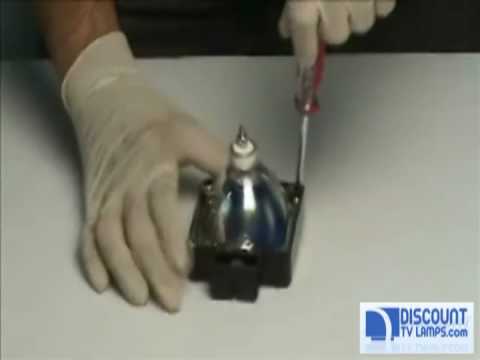 Sony XL-2200 Lamp Replacement Video Guide