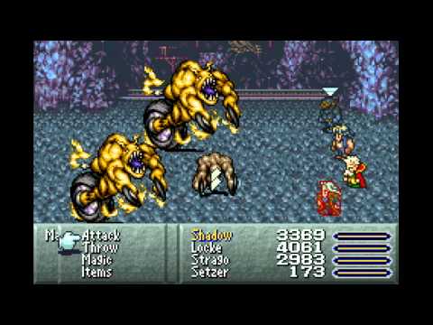 Final Fantasy VI Advance - "Desperation" attacks and a few Espers