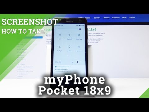 How to Take Screenshot in myPhone Pocket 18x9 – Save Screen Method