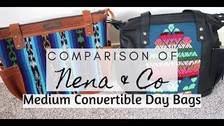 Nena and Co Medium Convertible Day Bag Comparison
