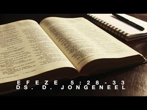 Efeze 5:28-33 door ds. D. Jongeneel
