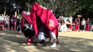 preview picture of video '獅子舞　脇自治会　さぬき市男山神社御旅所'