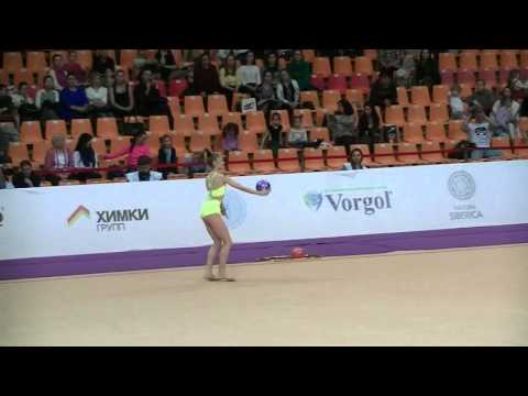 Zafirova Erika (BUL)  ball  Grand Prix Moscow-Alina Cup 2016