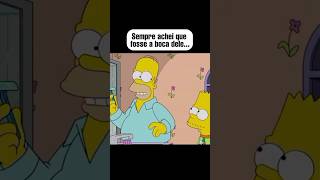 Sempre achei que fosse a boca dele...#simpsons #bart #curiosidade