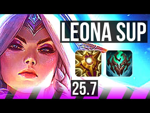LEONA & Ezreal vs NAUTILUS & Lucian (SUP) | 2/2/20 | KR Challenger | 25.7