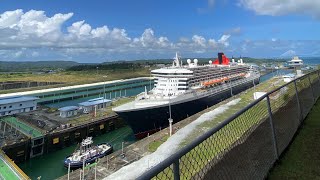HISTÓRICO‼️ QUEEN MARY 2 | Transitando el Canal de Panama por primera vez‼️