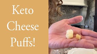 KETO CHEESE PUFFS!!!! Throwback Thursday!