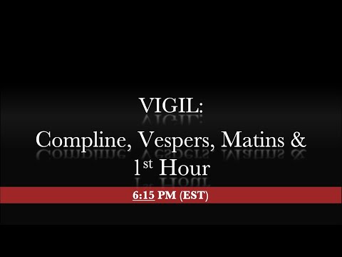 6:15 PM (EST) Nov 1/14 - VIGIL - Holy Archangels Michael & Gabriel and All the Heavenly Hosts