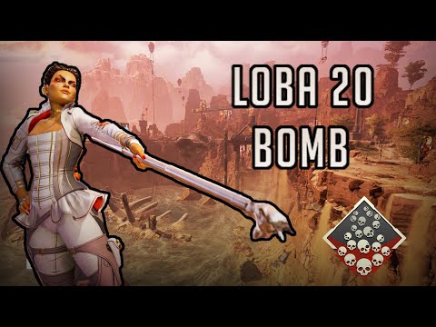 Dropping A 20 Bomb With Loba In Season 5 Apex Legends