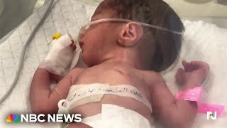 Heartbreak and hope as Gaza baby is delivered