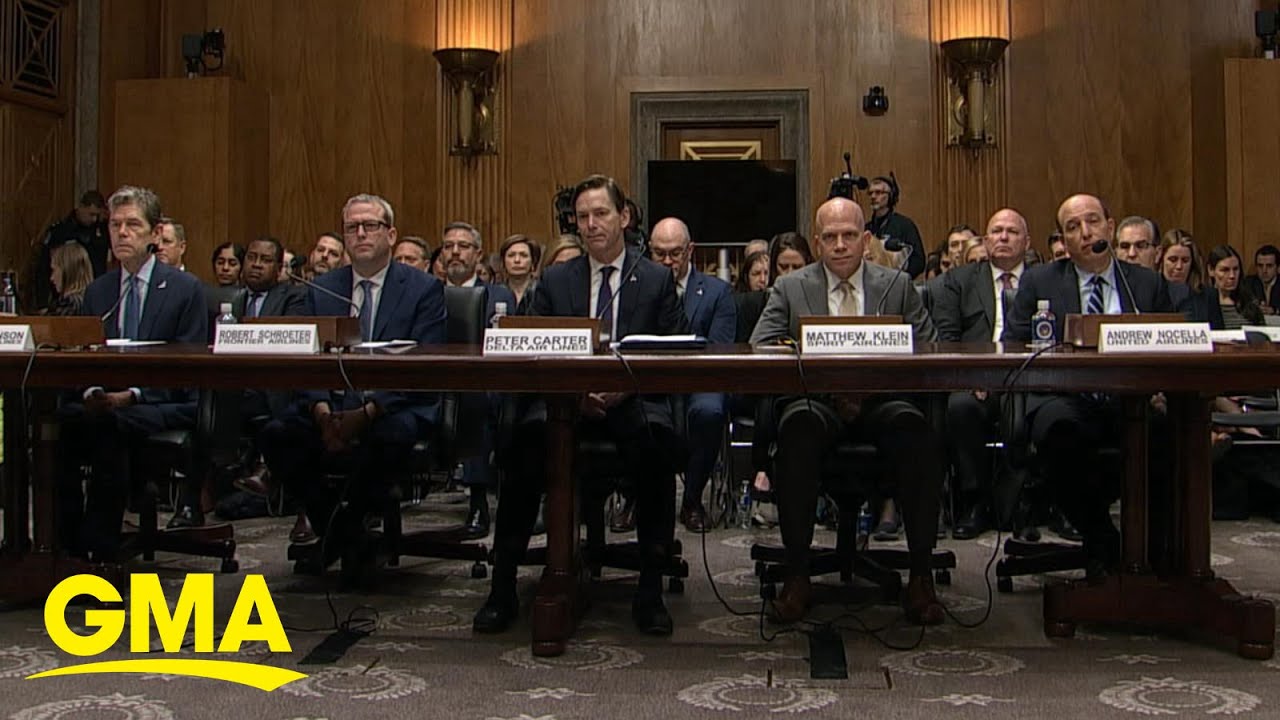 Airline execs have turbulent hearing over fees on Capitol Hill