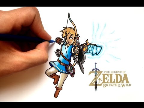 DESSIN LINK ! ZELDA - BREATH OF THE WILD