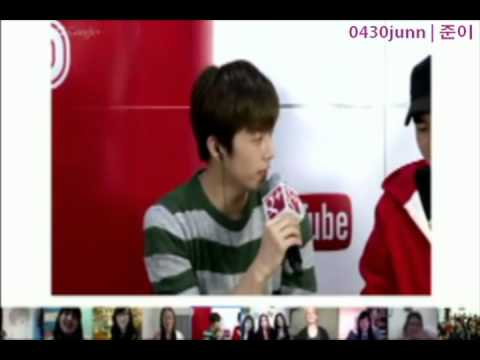 [LQ] 130313 2PM Google+ Hangout - Wooyoung (If I Was Your Boyfriend)