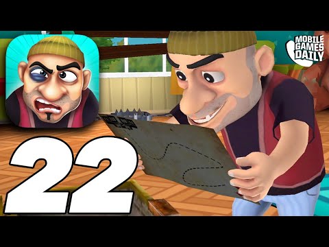 SCARY ROBBER HOME CLASH Gameplay Walkthrough Part 22 - Desperate Treasures (iOS, Android)