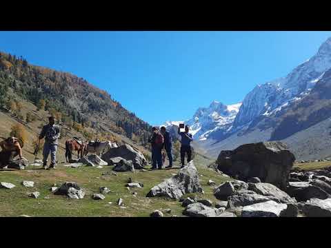 Mesmerizing #Sonmarg, Kashmir India🏔❄☃️🌲🍁 #mountains #water #nature #beautiful #scenery