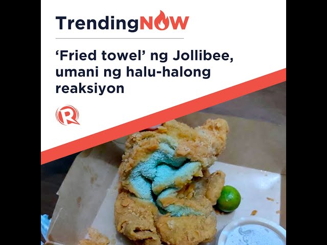 Jollibee closes BGC branch for 3 days after fried towel incident