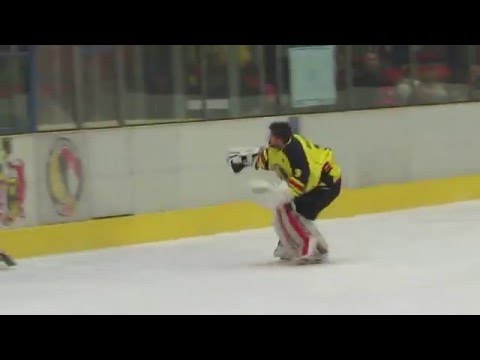 4.3.2016 - HC Junior Mělník - SK Černošice 2:1 - konec utkání [HD]