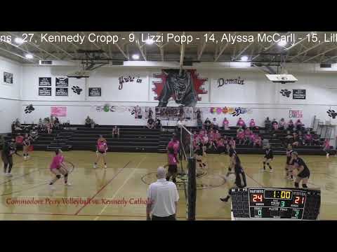 Commodore Perry Varsity Volleyball vs Kennedy Catholic