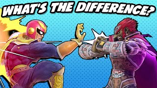 Whats the Difference between Captain Falcon and Ga