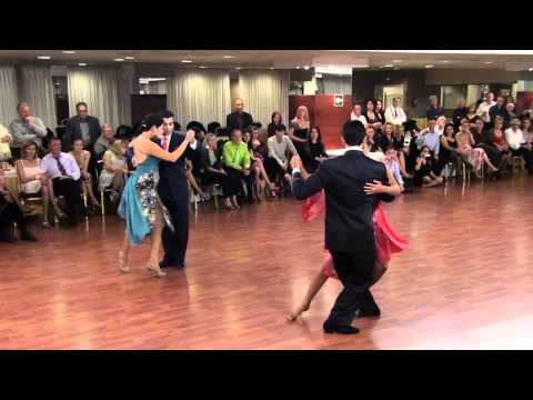 Sebastian Jiménez y María Inés Bogado con Sebastian Achaval  y Roxana Suarez "Café Domínguez"