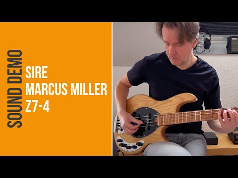 Sire Marcus Miller Z7 4 - Sound Demo (no talking)