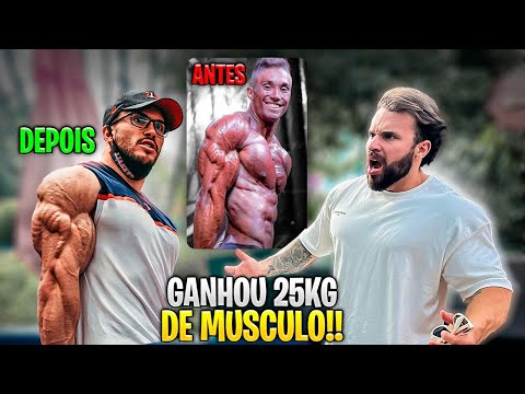 BUGUEI COM A EVOLUÇÃO ABSURDA DE ZANCANELLI!! - GANHOU 25KG DE MUSCULO!