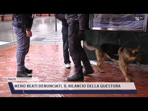 2022-04-12 PRATO - MENO REATI DENUNCIATI, IL BILANCIO DELLA QUESTURA