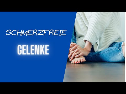 Geschwollenes Gelenk der Daumen Fußbehandlung Wunder Hals und die Muskeln auf der linken Seite