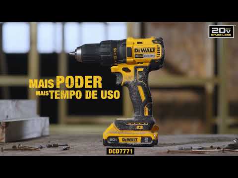 PARAFUSADEIRA/FURADEIRA 1/2" (13mm) 20V MAX* LI-ION - DCD7771  - DEWALT
