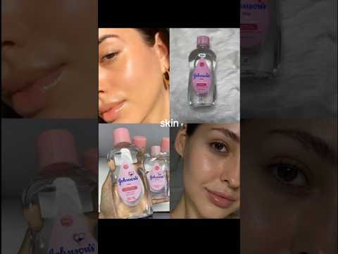 Johnson’s Baby Oil & Its Secret Beauty Uses🤩 | Not Just for Babies #shorts #pdiddy #johnsonsbaby