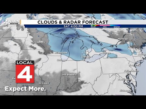 Metro Detroit weather forecast Jan. 2, 2026 -- 6 a.m. Update