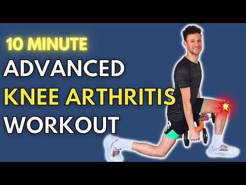 Advanced Knee Osteoarthritis Exercises I 10 Minute Workout (BONUS TIPS!) #kneeosteoarthritis