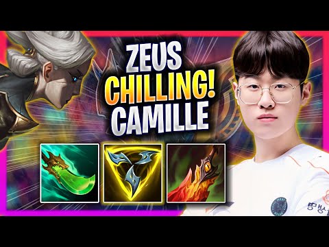 ZEUS CHILLING WITH CAMILLE! - HLE Zeus Plays Camille TOP vs Ambessa! | Season 2025