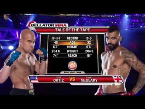 Tito Ortiz vs Liam McGeary | Bellator MMA #Legend