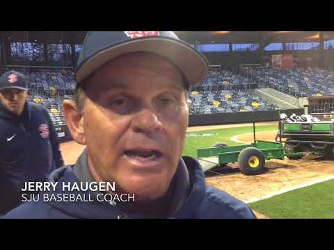 Post-Game Interviews w/SJU's Dickmeyer & Haugen - 2019 MIAC Tournament vs. St. Olaf