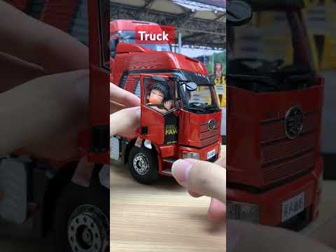 The heavy container FAW transport loader vehicle #diecast #viralshorts #shorts #short