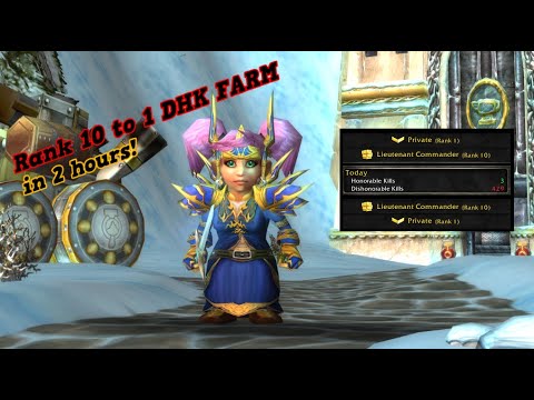 Classic wow pvp deranking from 10 to 1