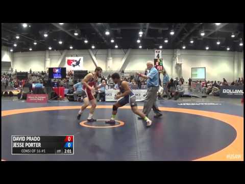 75 Consi of 16 #1 - David Prado (NMU/OTS) vs. Jesse Porter (NYAC/NMU)