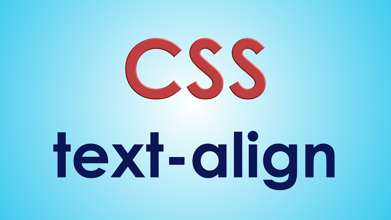 La propiedad TEXT-ALIGN en CSS