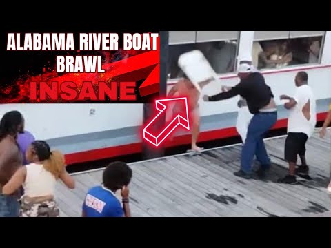 "Scandal Unleashed: Alabama River Boat Brawl Exposed"
