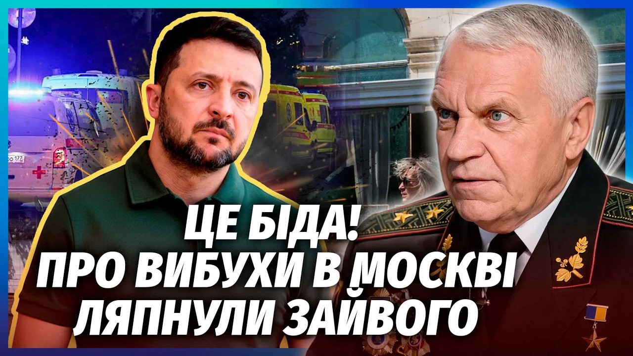 🔥ГЕНЕРАЛ ОМЕЛЬЧЕНКО: БУМЕРАНГ З ВИБУХАМИ В МОСКВІ! Була ГРУБА ПОМИЛКА. Зеле?