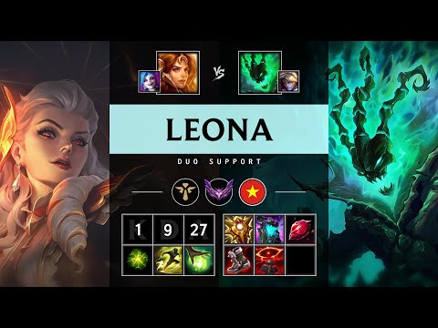 Leona Support vs Thresh - VN Master Patch 25.18