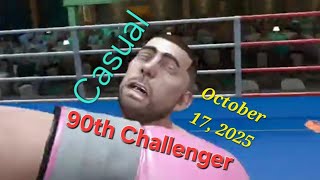 Thrill of the Fight 2 | VR Boxing | 90th Challenger • October 17, 2025 | Quest 3 #pvp #knockdowns